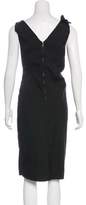 Thumbnail for your product : Prada Ruched Midi Dress