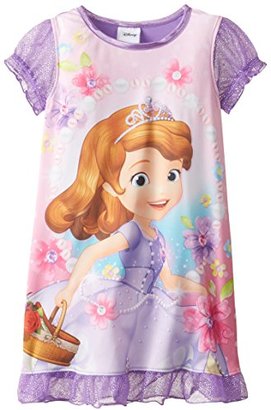 Disney Little Girls' Sofia The First Spring Flowers Nightgown