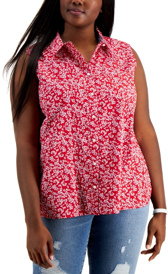 Jiusike Plus Size Fashion Women Butterfly Printed Camisole Sleeveless Tops Blouse Plus Size Multicolor Irregular T-Shirt 