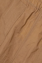 Thumbnail for your product : Ganni Tech-shell Track Pants - Sand