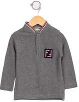 Thumbnail for your product : Fendi Boys' Knit Logo Shirt