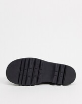 Thumbnail for your product : Z Code Z Z_Code_Z Exclusive Nora vegan chunky chelsea boots in black croc
