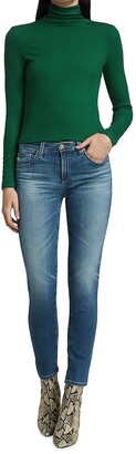 AG Jeans Prima Mid-Rise Stretch Ankle-Length Skinny Jeans