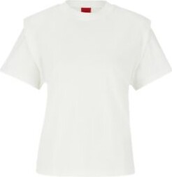 HUGO BOSS T-shirt with padded shoulders