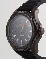 Thumbnail for your product : BOSS ORANGE By Hugo Boss 1550032 Honolulu Silicone Watch In Black