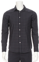 Thumbnail for your product : Hartford Poplin Plaid Slim Fit Shirt