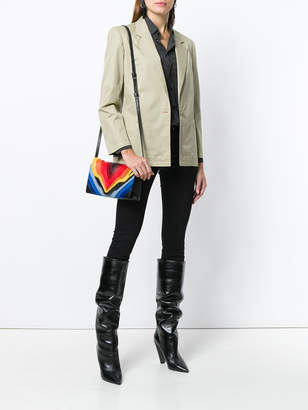 Elena Ghisellini rainbow shoulder bag