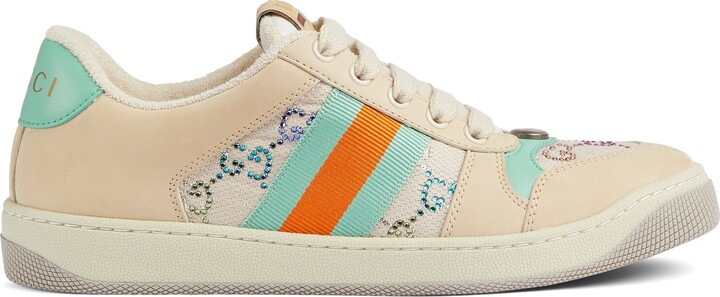 Gucci Crystal Sneakers | Shop The Largest Collection | ShopStyle