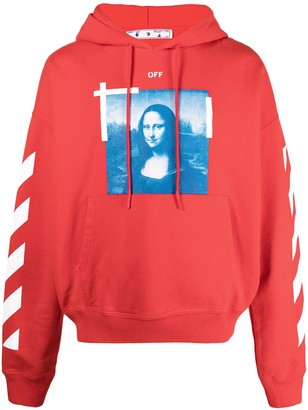 Off-White Mona Lisa print hoodie