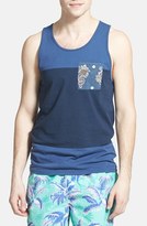 Thumbnail for your product : Zanerobe 'Prism' Colorblock Pocket Tank Top