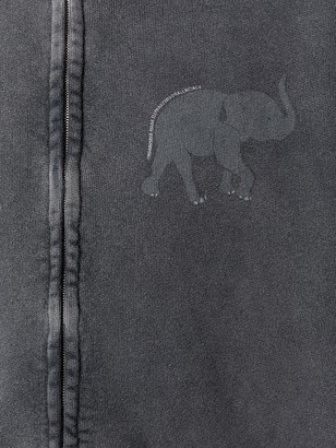 Balenciaga Elephant Zip-Up Hoodie