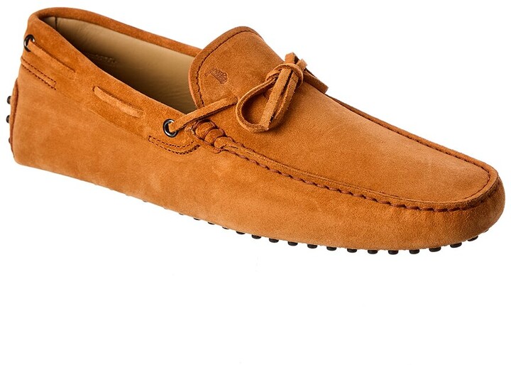 Tod's Gommino Suede Driving Shoe - ShopStyle Slip-ons & Loafers