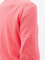 Thumbnail for your product : COMME DES GARÇONS GIRL V-neck Cotton Cardigan - Pink
