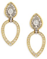 Thumbnail for your product : Plevé Opus Diamond & 18K Yellow Gold Pear Stud & Ear Jacket Set