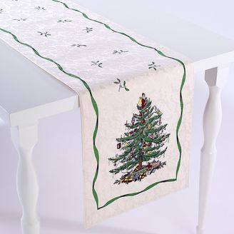 Spode Christmas Tree Table Runner