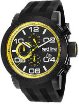 Thumbnail for your product : Redline Red Line 50068-BB-01-YDR Men's Night Rally Chronograph Black Silicone and