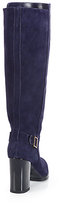 Thumbnail for your product : Tod's Suede Knee-High Boots