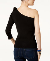 Thumbnail for your product : INC International Concepts One-Shoulder Bow Sweater, Only at Macy's