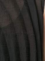 Thumbnail for your product : Issey Miyake asymmetric ribbed style blouse