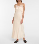 Thumbnail for your product : Jil Sander Silk-blend slip dress