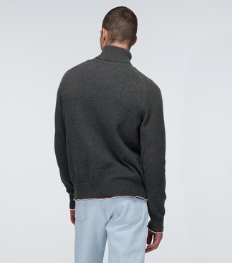 Maison Margiela Knitted elbow patch sweater