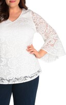Thumbnail for your product : Kiyonna Lauren Lace Blouse