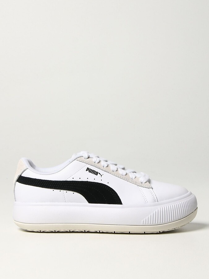Puma Suede White | Shop the world's largest collection of fashion |  ShopStyle