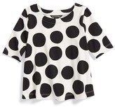 Thumbnail for your product : Marimekko 'Sade' Polka Dot Top (Baby Girls)