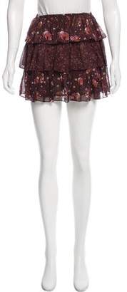 Ulla Johnson Floral Mini Skirt