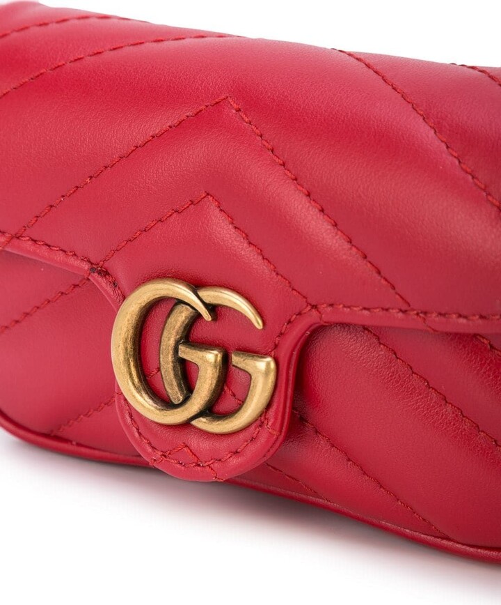 Gucci Gg Marmont Micro Handbag Black
