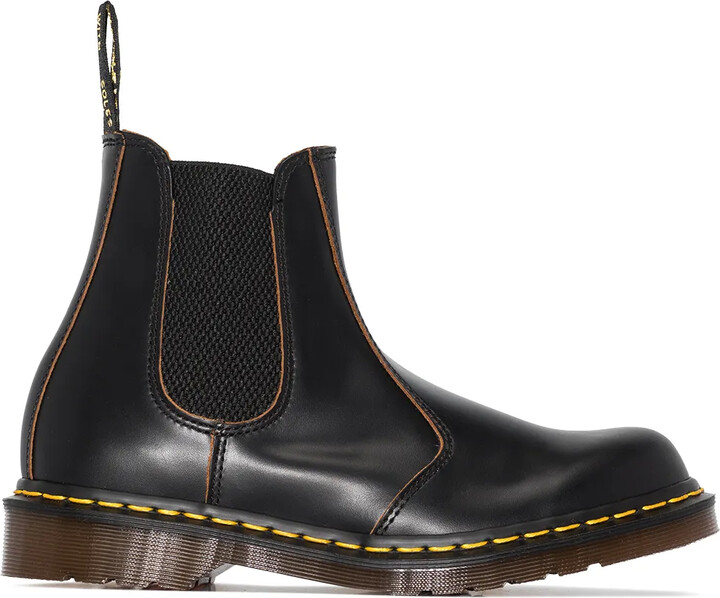 Dr. Martens Vintage round-toe leather boots