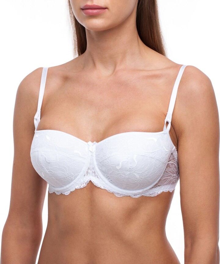 Push-up Bra with lace in Oak Blush