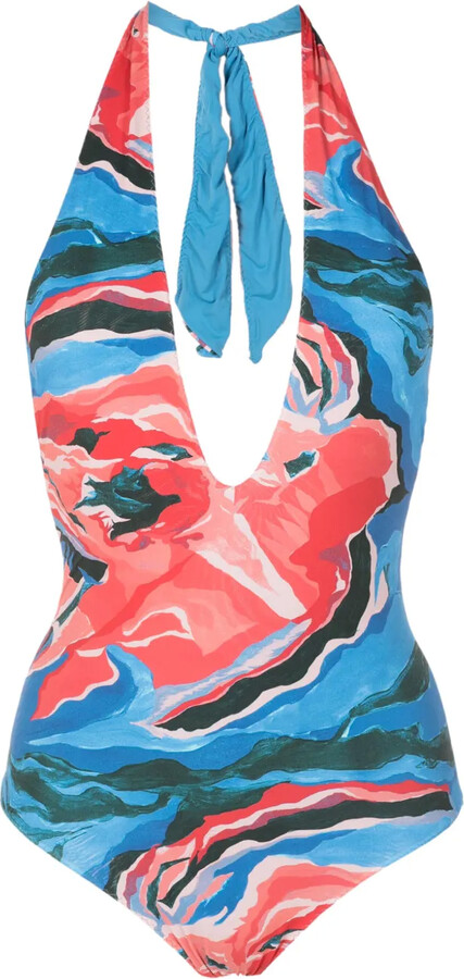 Clube Bossa Baron plunging swimsuit