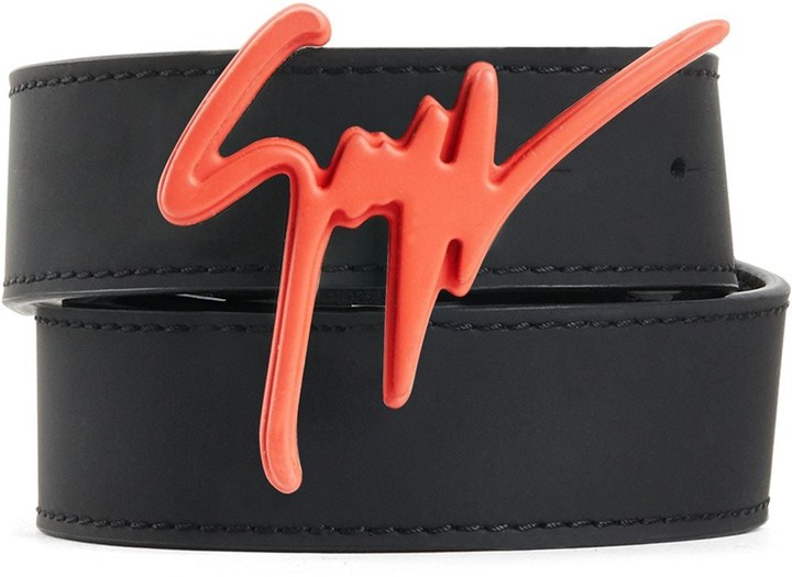 red giuseppe belt