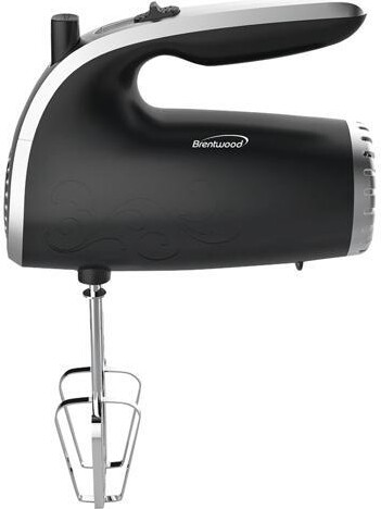 Brentwood Appliances 5 Speed Hand Mixer (Black) HM-48B