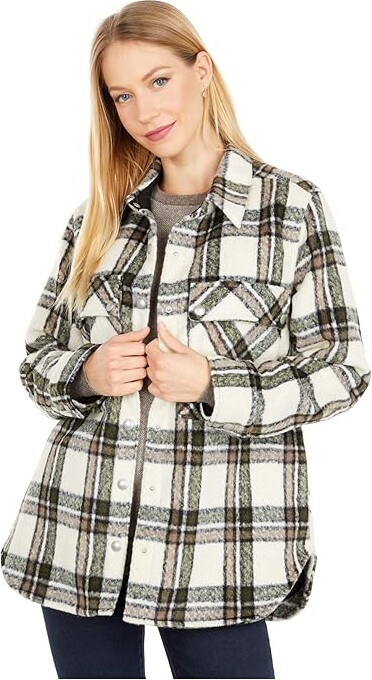 Womens Flannel Shirt Jacket | ShopStyle
