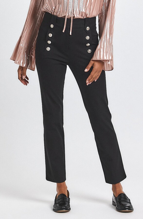 Derek Lam 10 Crosby Robertson Slim Straight Leg Pants