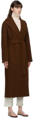 The Row Brown Malika Coat