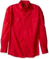 Thumbnail for your product : Roper Western Shirt Mens L/S Solid Poplin L 03-001-0265-1067 PU