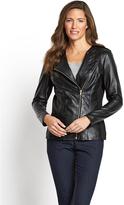 Thumbnail for your product : Savoir Leather Biker Jacket