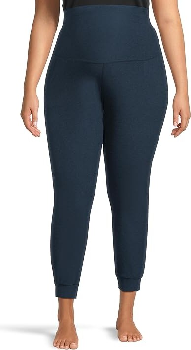 Beyond Yoga Spacedye Beyond The Bump Maternity Midi Joggers Women's Casual Pants Nocturnal Navy : XL (US Women's 14-16) 26