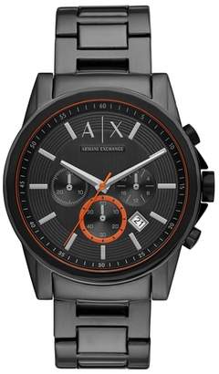 Armani Exchange Chronograph Bracelet Watch, 44mm