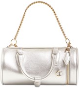 Thumbnail for your product : Roger Vivier Charm Mini Metal Leather Top Handle Bag