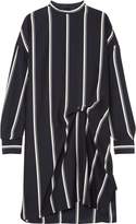 Thumbnail for your product : Rag & Bone Jacklin Gathered Striped Silk Mini Dress