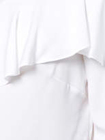 Thumbnail for your product : Milly frill-trim blouse