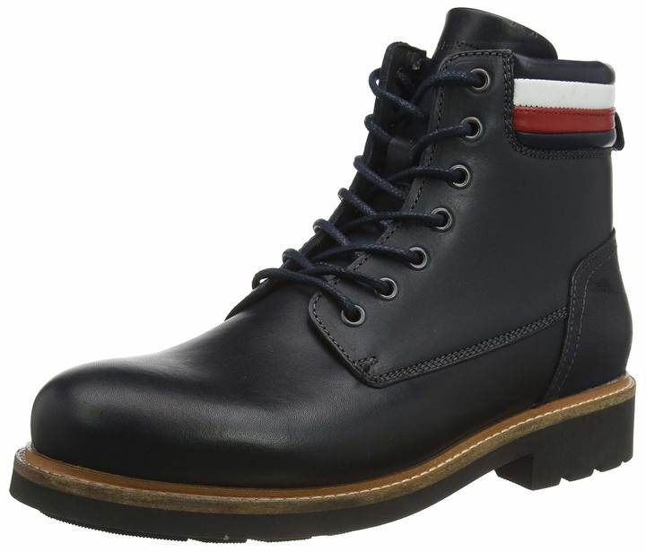 tommy hilfiger blue boots