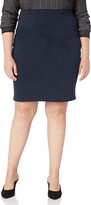 Thumbnail for your product : Star Vixen Women's Knee Length Classic Stretch Ponte Knit Pencil Skirt
