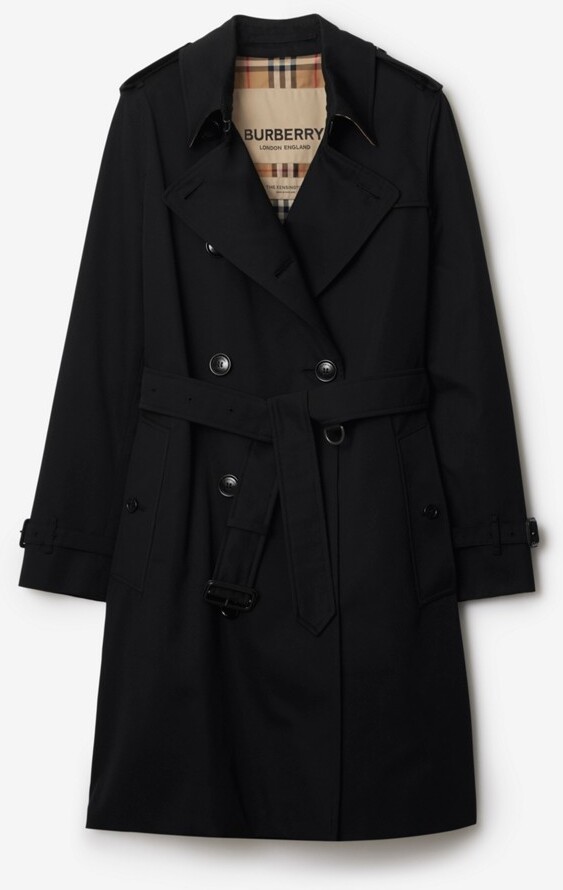 Burberry Mid-length Kensington Heritage Trench Coat Size: 0