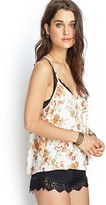 Thumbnail for your product : Forever 21 retro floral racerback cami