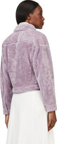 Thumbnail for your product : 3.1 Phillip Lim Lilac Shearling Denim-Style Jacket
